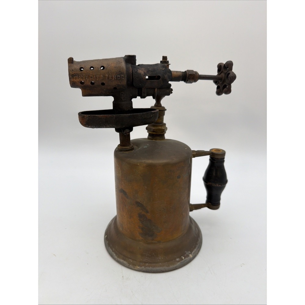 Vintage Antique Brass Blow Torch